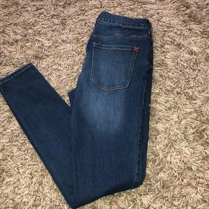Bullhead High Rise Skinniest Blue Jeans | 5